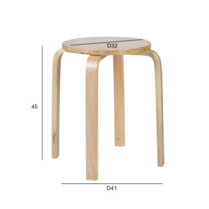 Taburet SIXTY-1 naturaalne
