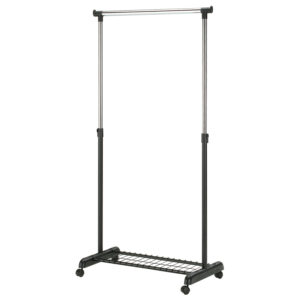 Stange FRANK 83x43xH93,5-168cm, must/kroom