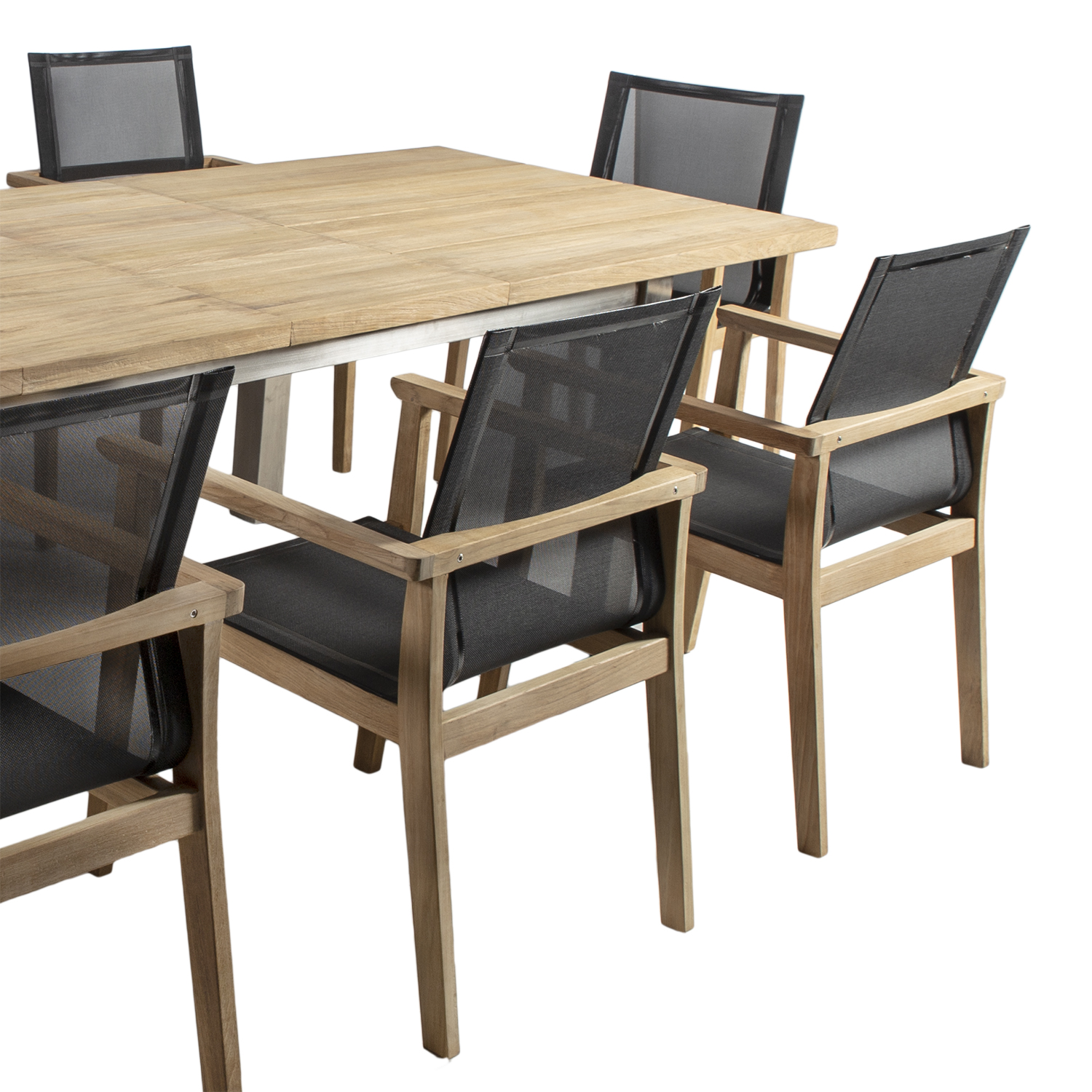 Laud NAUTICA 200/250/300x100xH76cm, tiik - Image 2