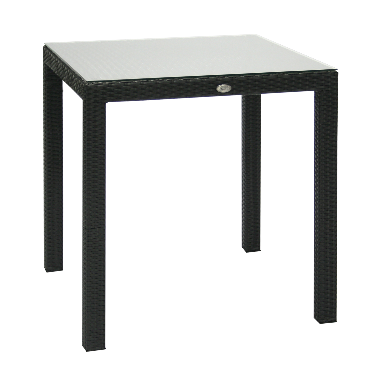 Laud WICKER 73x73xH71cm, must - Image 2