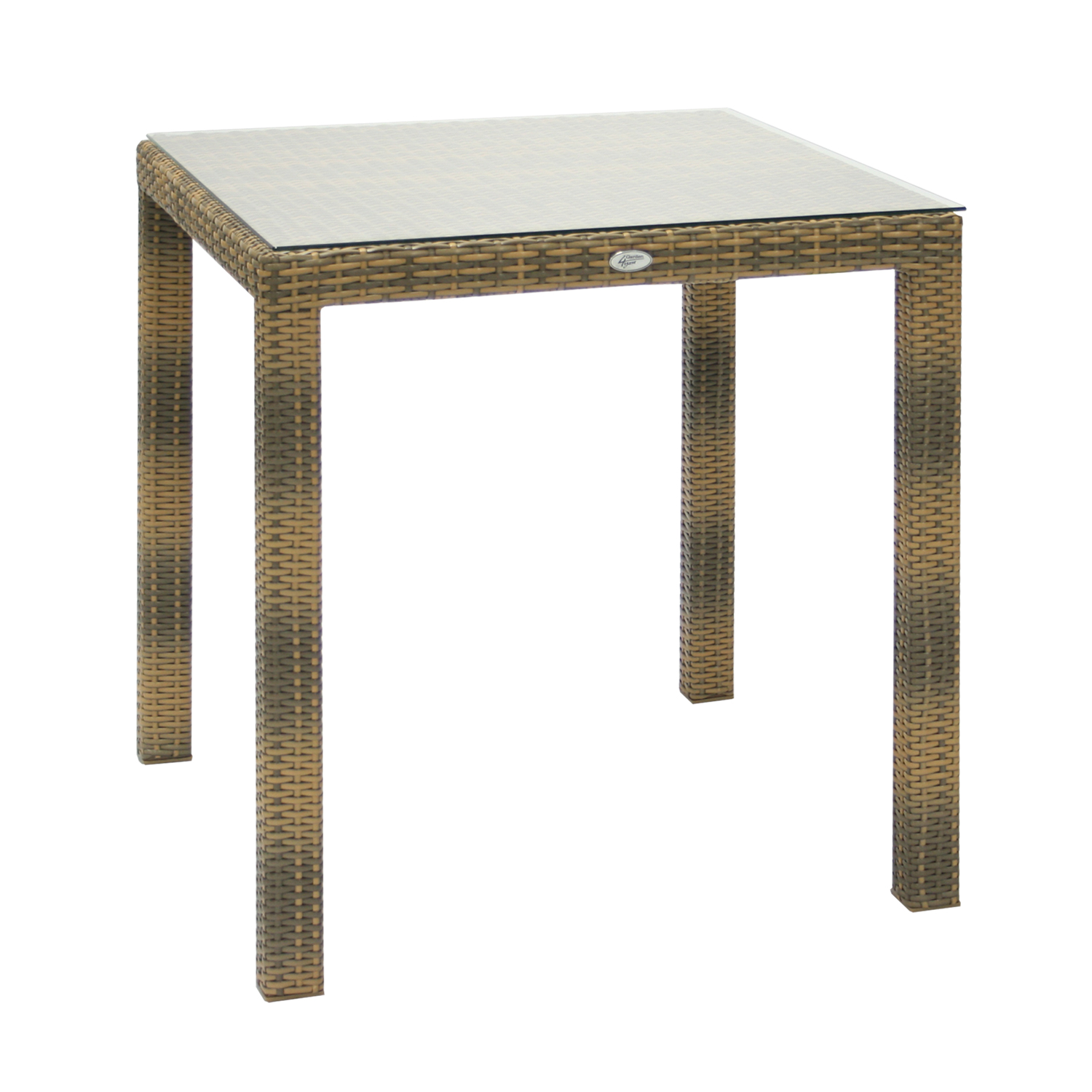 Laud WICKER 73x73xH71cm, cappuccino - Image 2