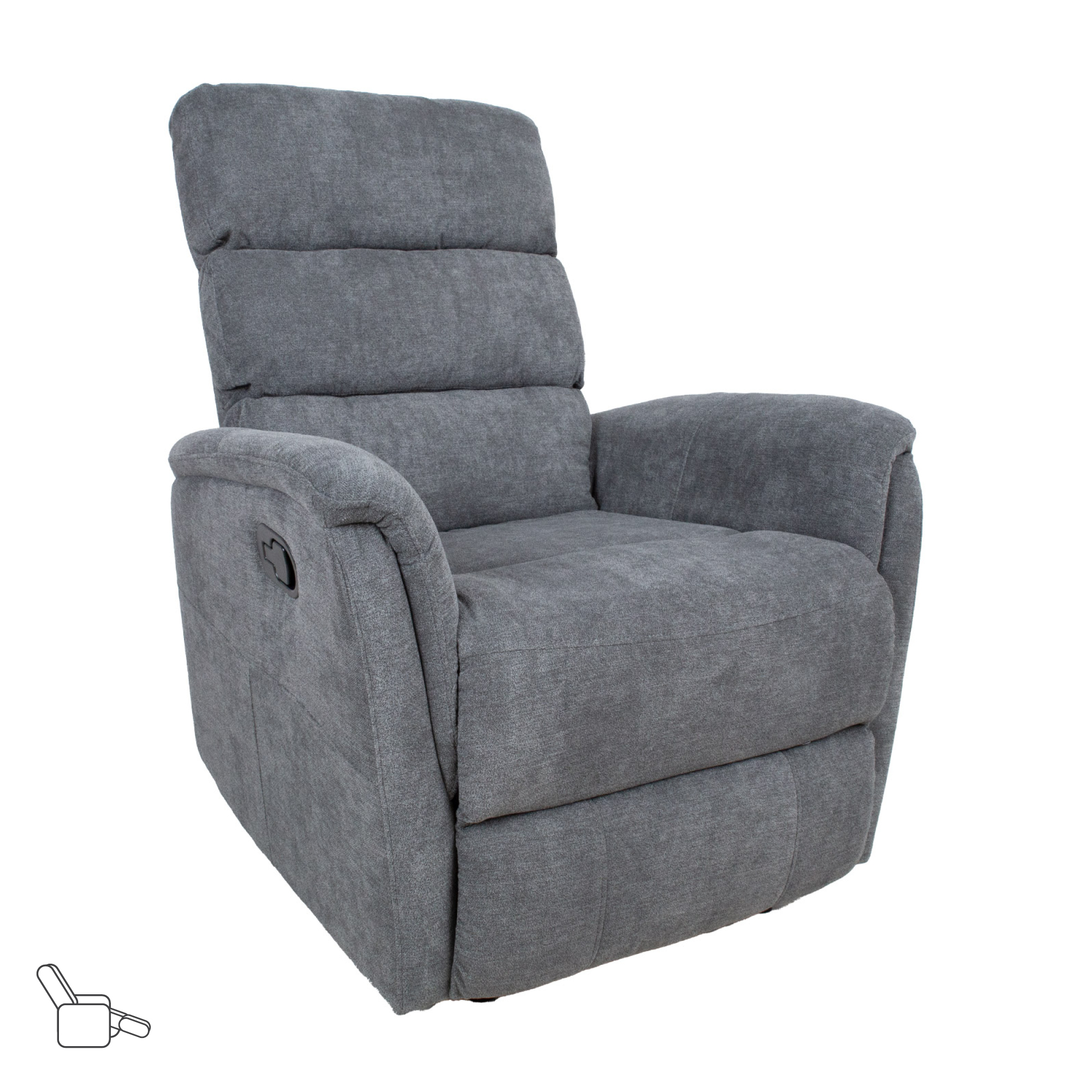 Tugitool BARCLAY_manuaalne recliner, hal