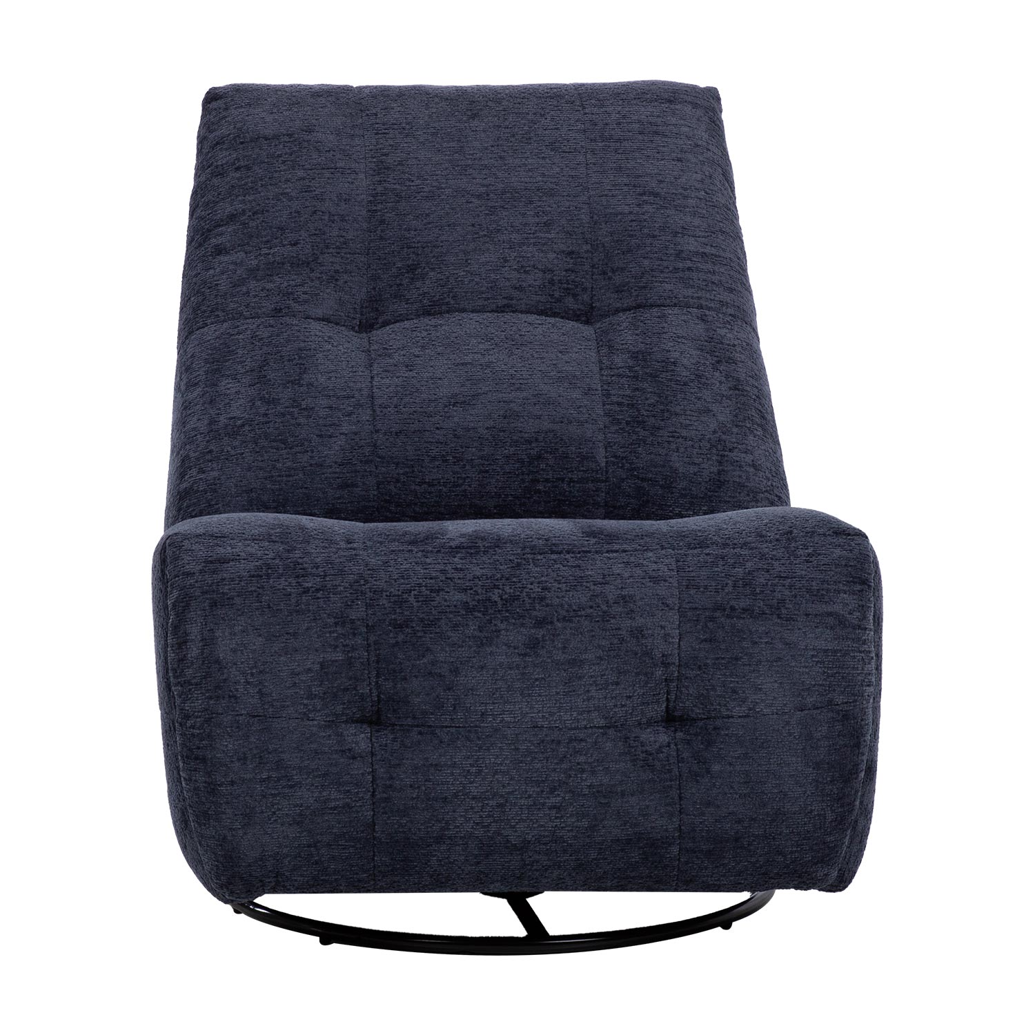 Tugitool WILLA manuaalne recliner, pöörlev ja kiikuv, sinine - Image 3
