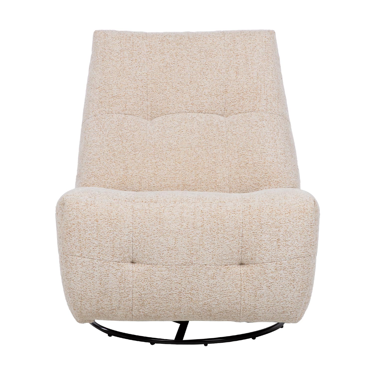 Tugitool WILLA manuaalne recliner, pöörlev ja kiikuv, beež - Image 3