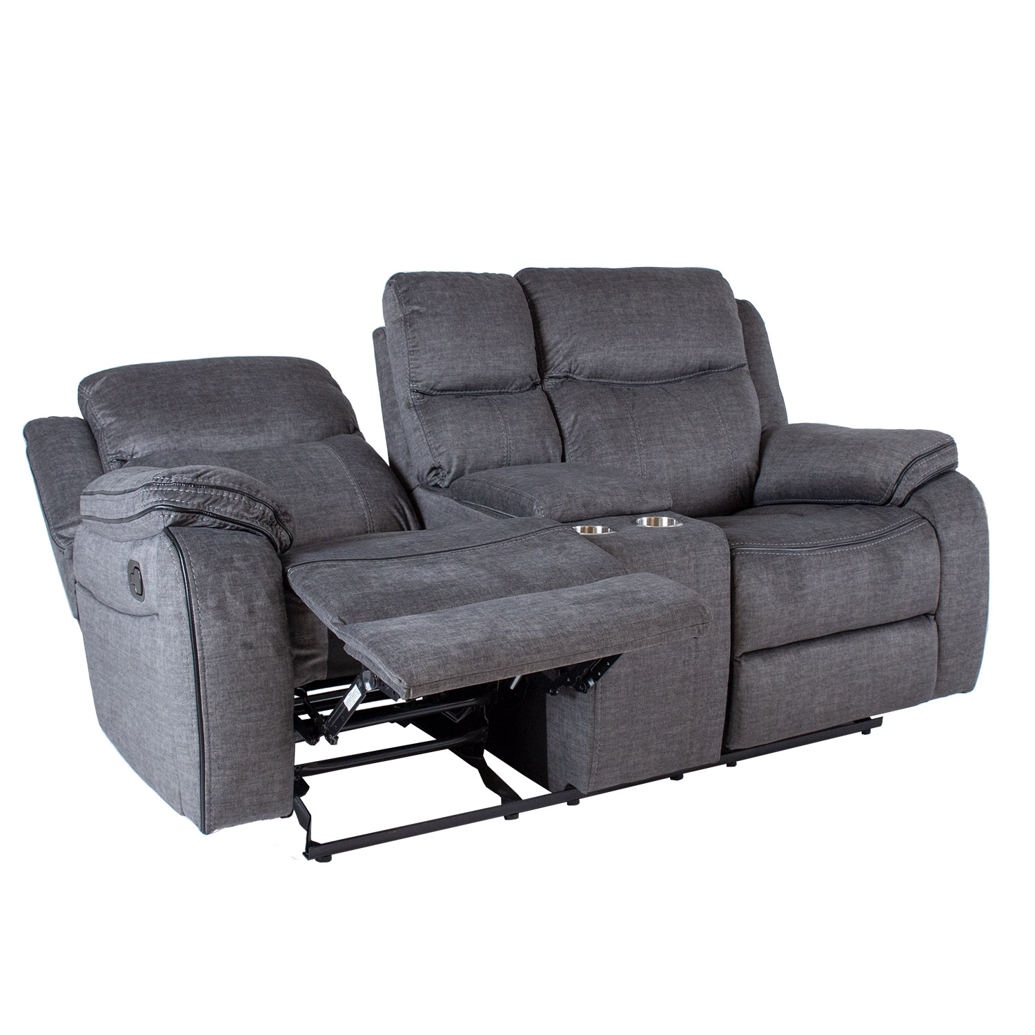 Diivan GENTRY 2-kohaline manuaalne recliner, hall - Image 2