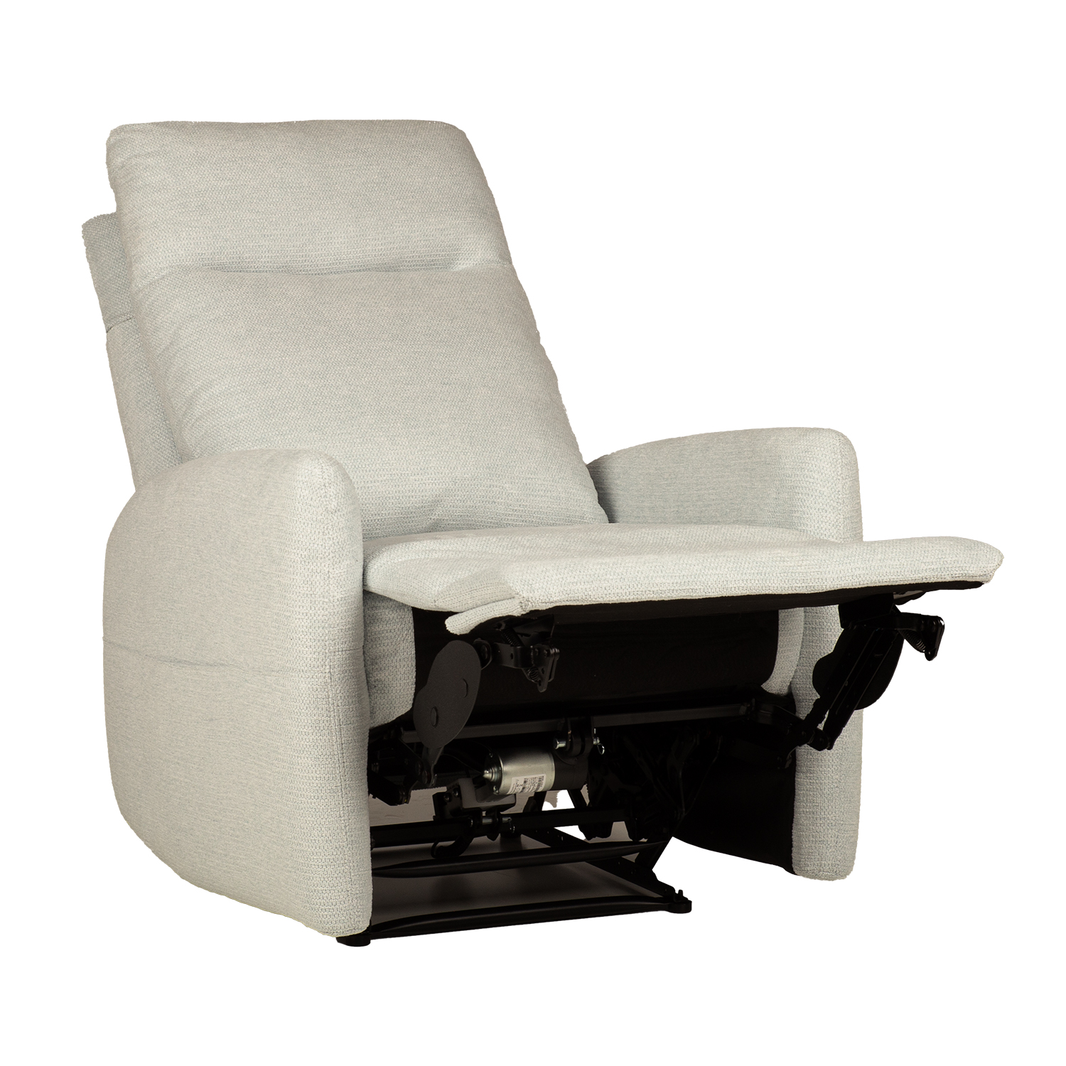Tugitool KATY elektriline recliner + massaaž, sinakasvalge - Image 2