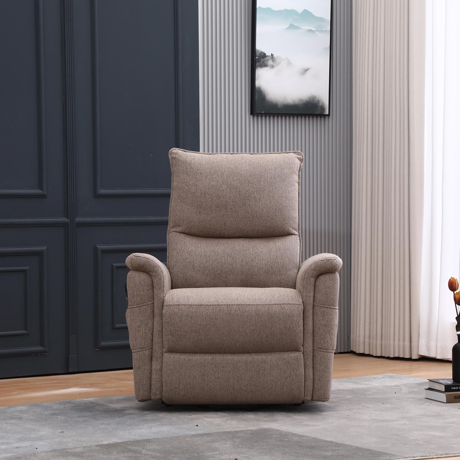 Tugitool GIANNI elektriline lift recliner, beež - Image 5