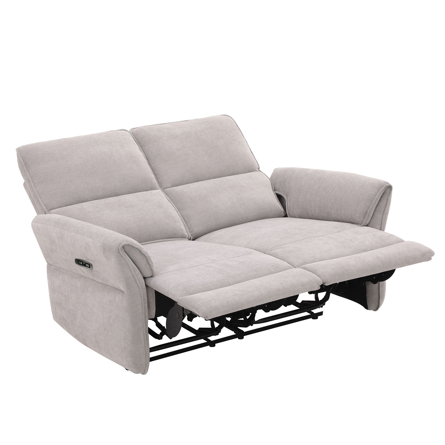 Diivan DAMIKA 2-kohaline elektriline recliner, hall - Image 2