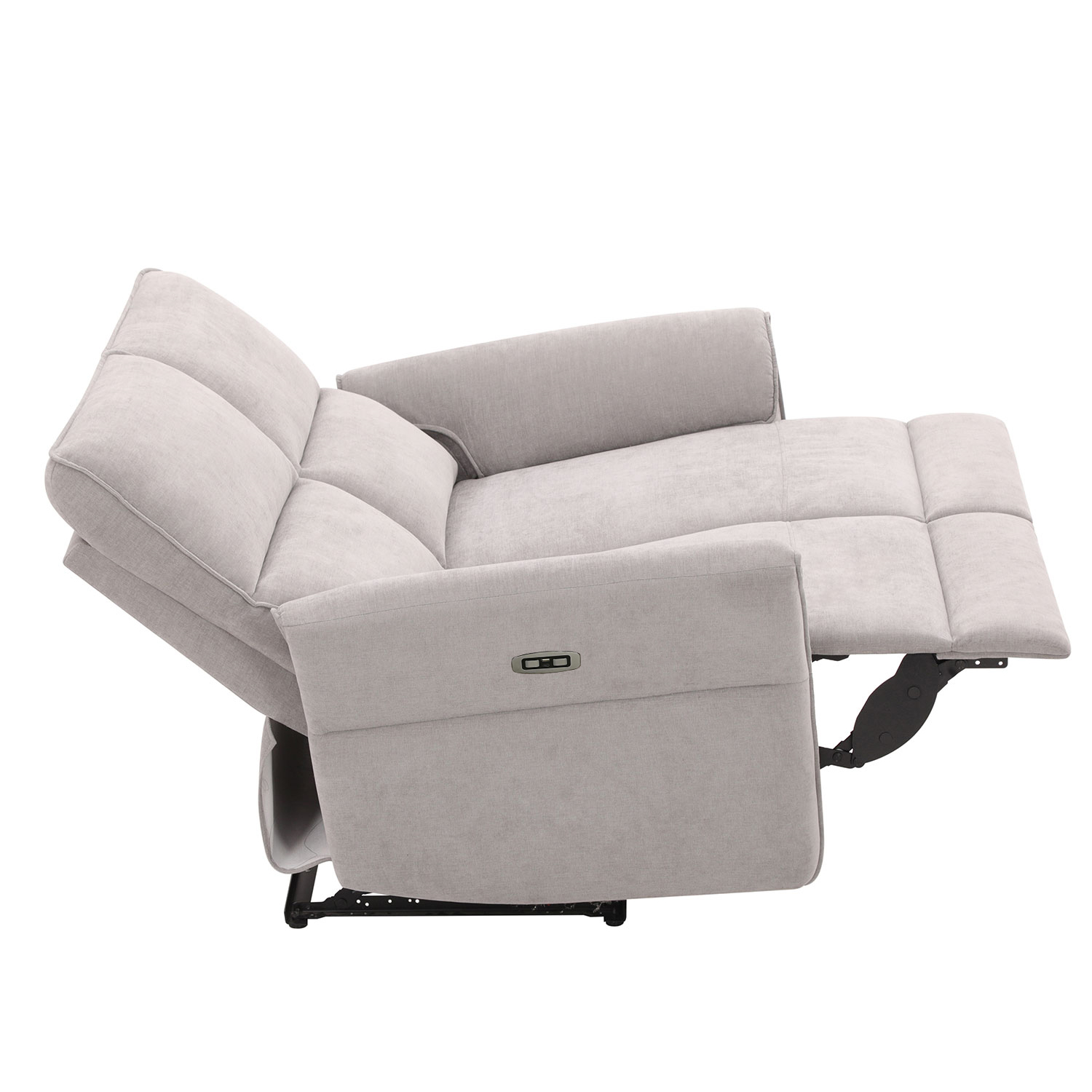 Diivan DAMIKA 2-kohaline elektriline recliner, hall - Image 4