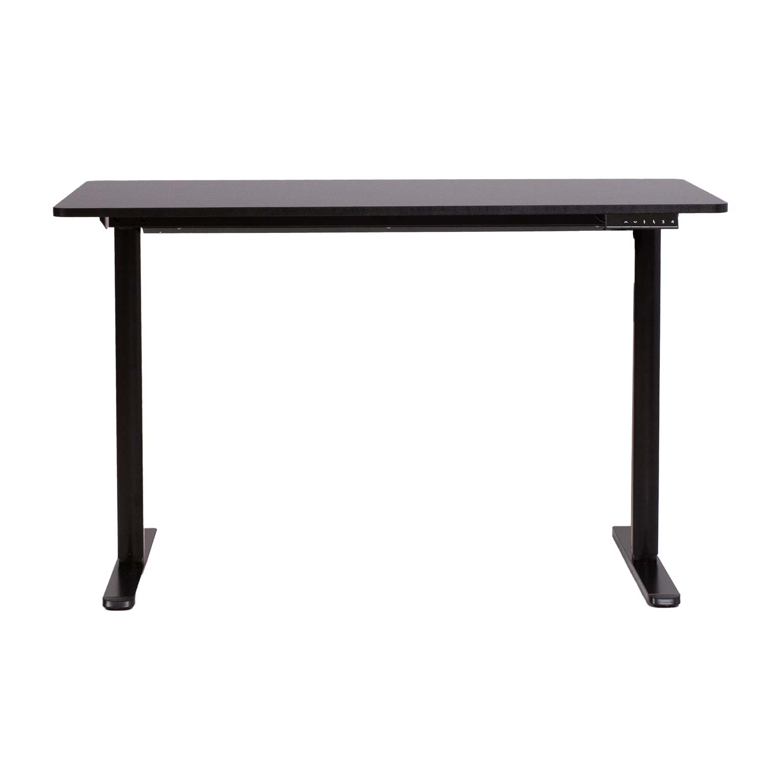 Töölaud ERGO LIGHT 1-mootoriga 120x60xH72,5-117,5cm, must - Image 2