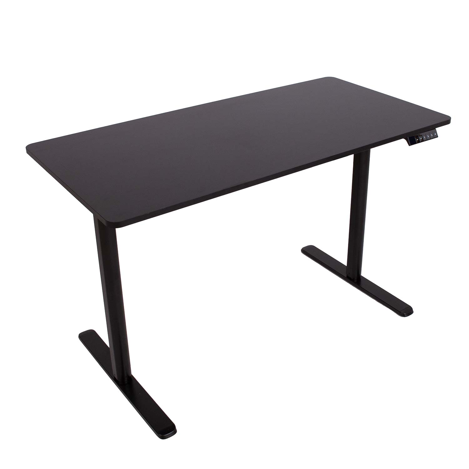 Töölaud ERGO LIGHT 1-mootoriga 120x60xH72,5-117,5cm, must - Image 3