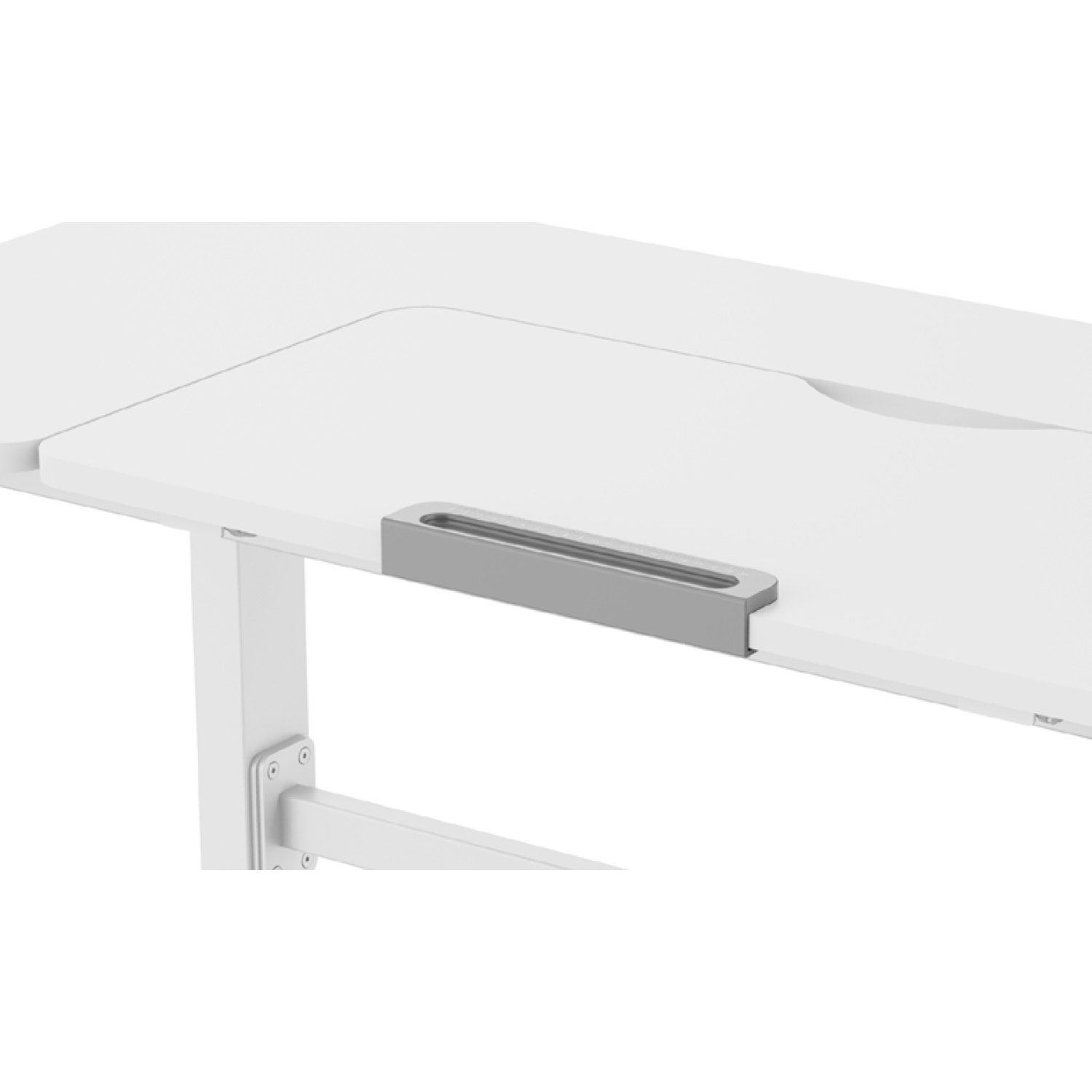 Laste töölaud ERGO KID 1-mootoriga 112x60xH56-80cm, valge - Image 5