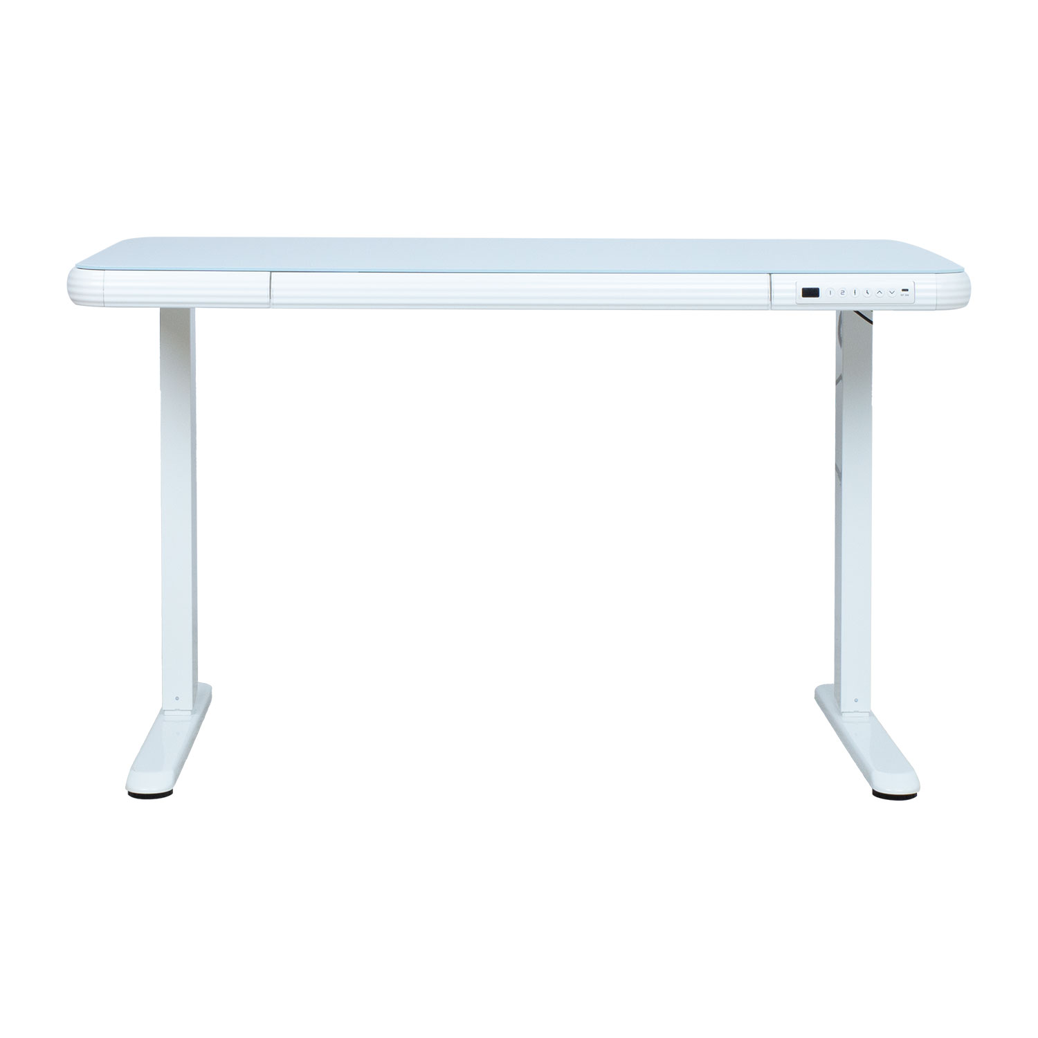 Töölaud ERGO FIT 1-mootoriga 122x62xH73,5-118cm, valge - Image 2