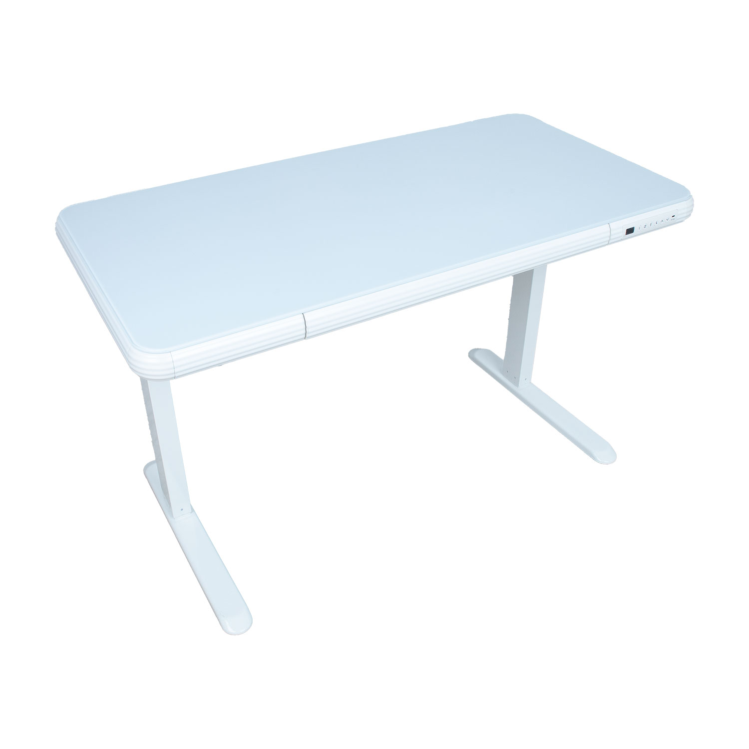 Töölaud ERGO FIT 1-mootoriga 122x62xH73,5-118cm, valge - Image 3