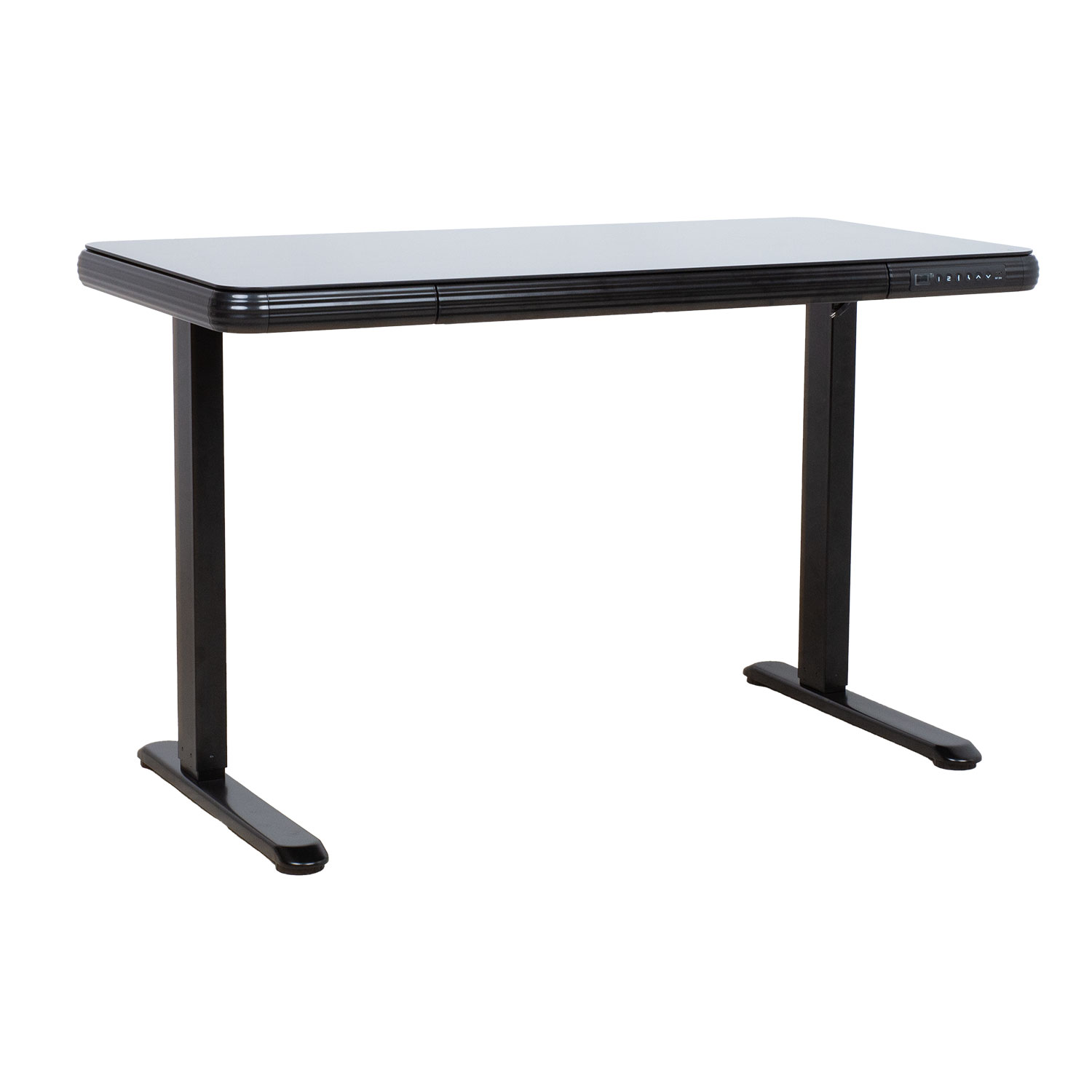 Töölaud ERGO FIT 1-mootoriga 122x62xH73,5-118cm, must