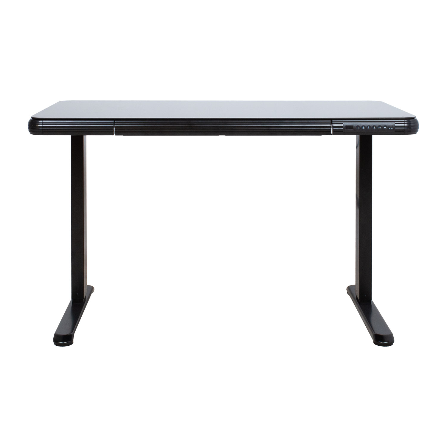 Töölaud ERGO FIT 1-mootoriga 122x62xH73,5-118cm, must - Image 2