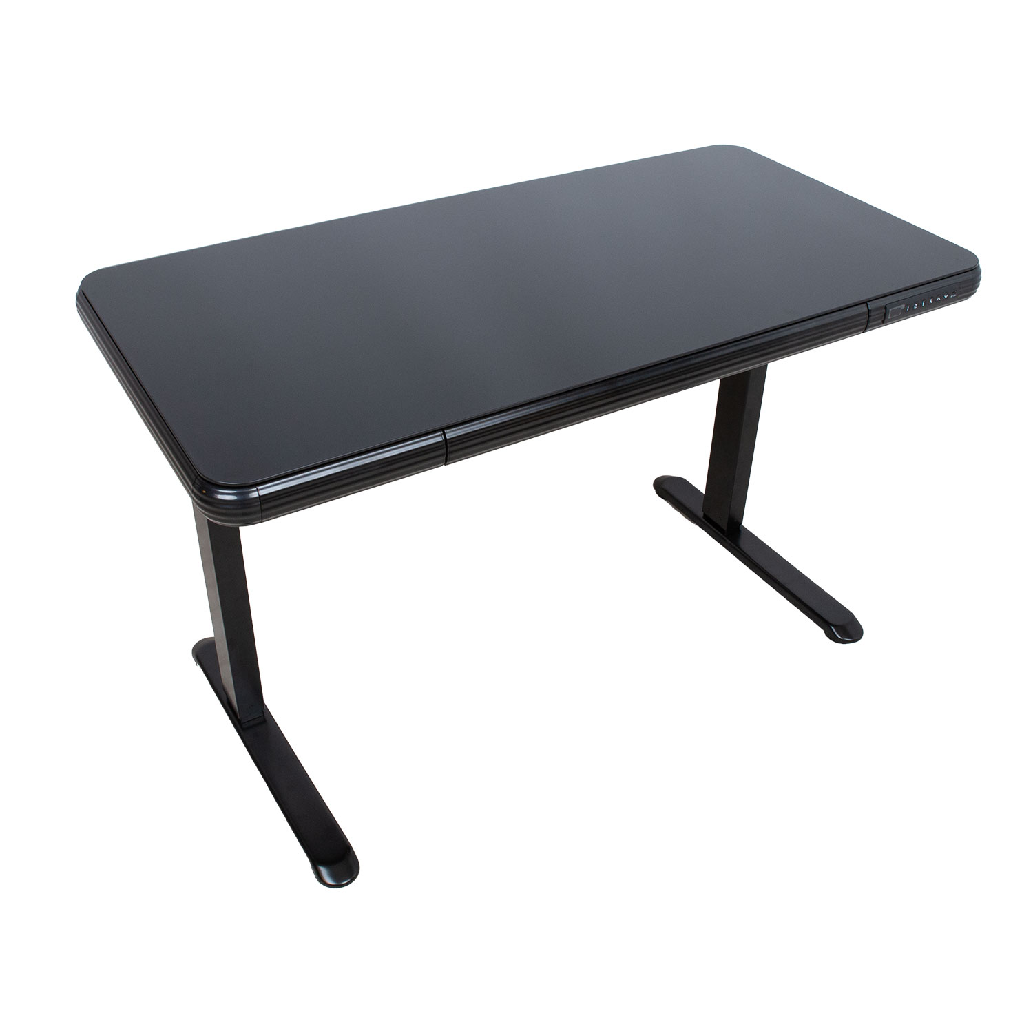 Töölaud ERGO FIT 1-mootoriga 122x62xH73,5-118cm, must - Image 3