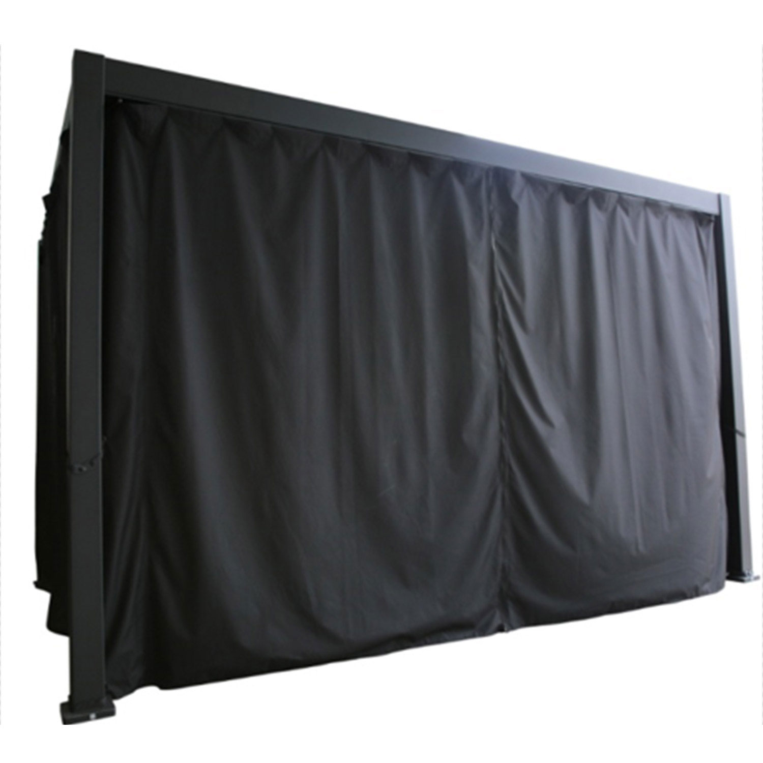 Polüesterkardinad varikatusele MIRADOR-111 3x3m, must - Image 3