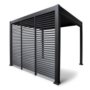 Lamellsein varikatusele MIRADOR-111 93cm, tumehall