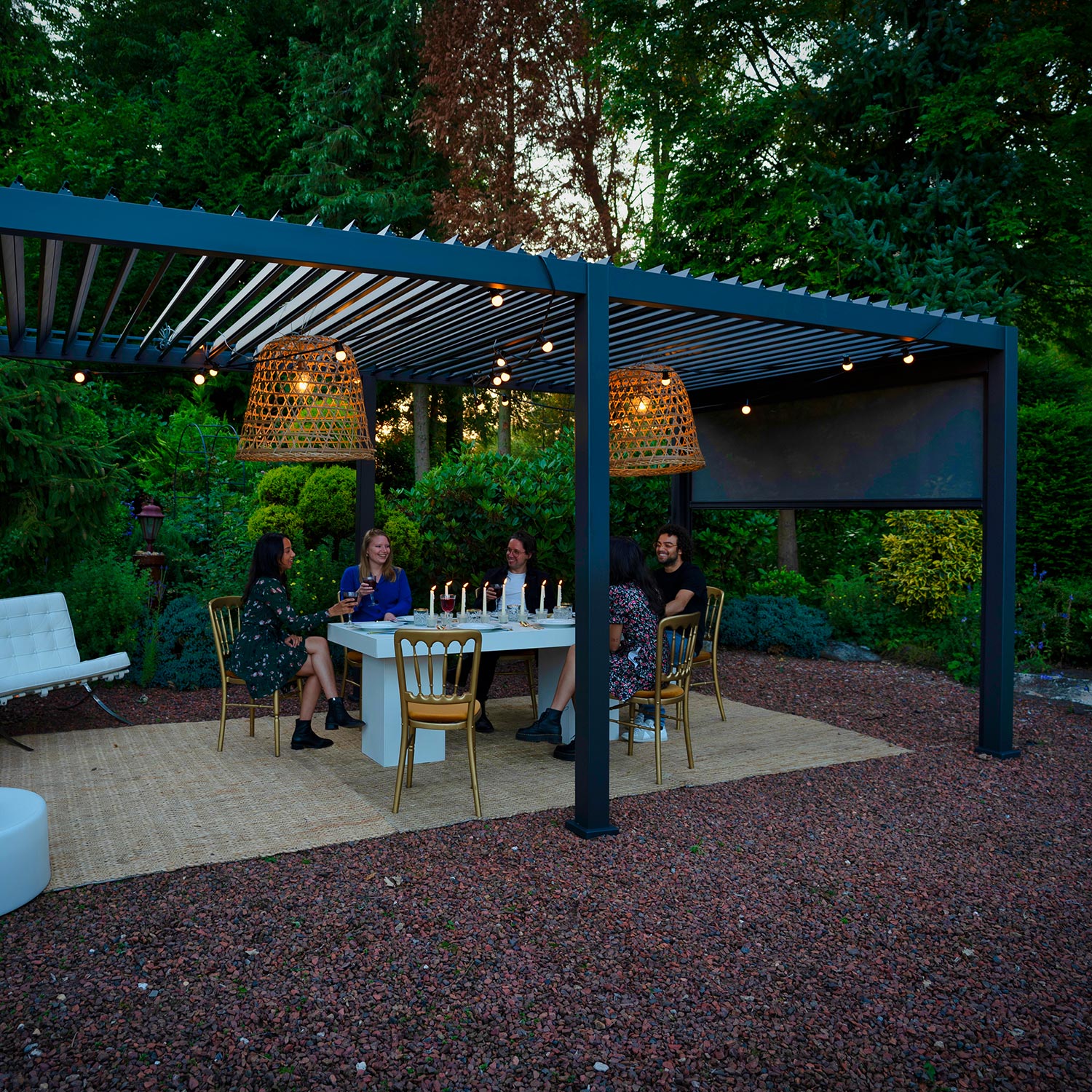 Varikatus MIRADOR-111 3x6m, tumehall - Image 3