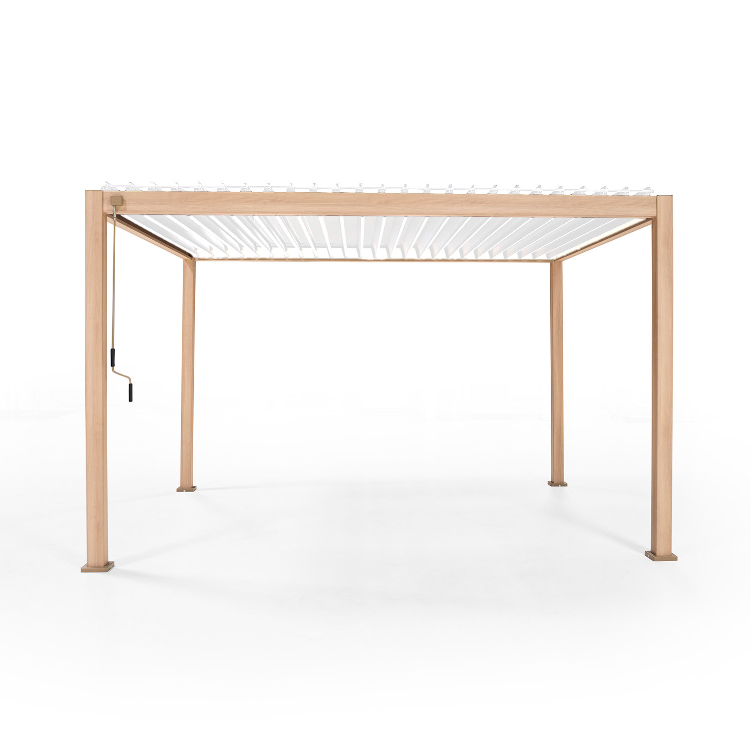Varikatus MIRADOR-111 3x4m, hele puidudekoor - Image 4