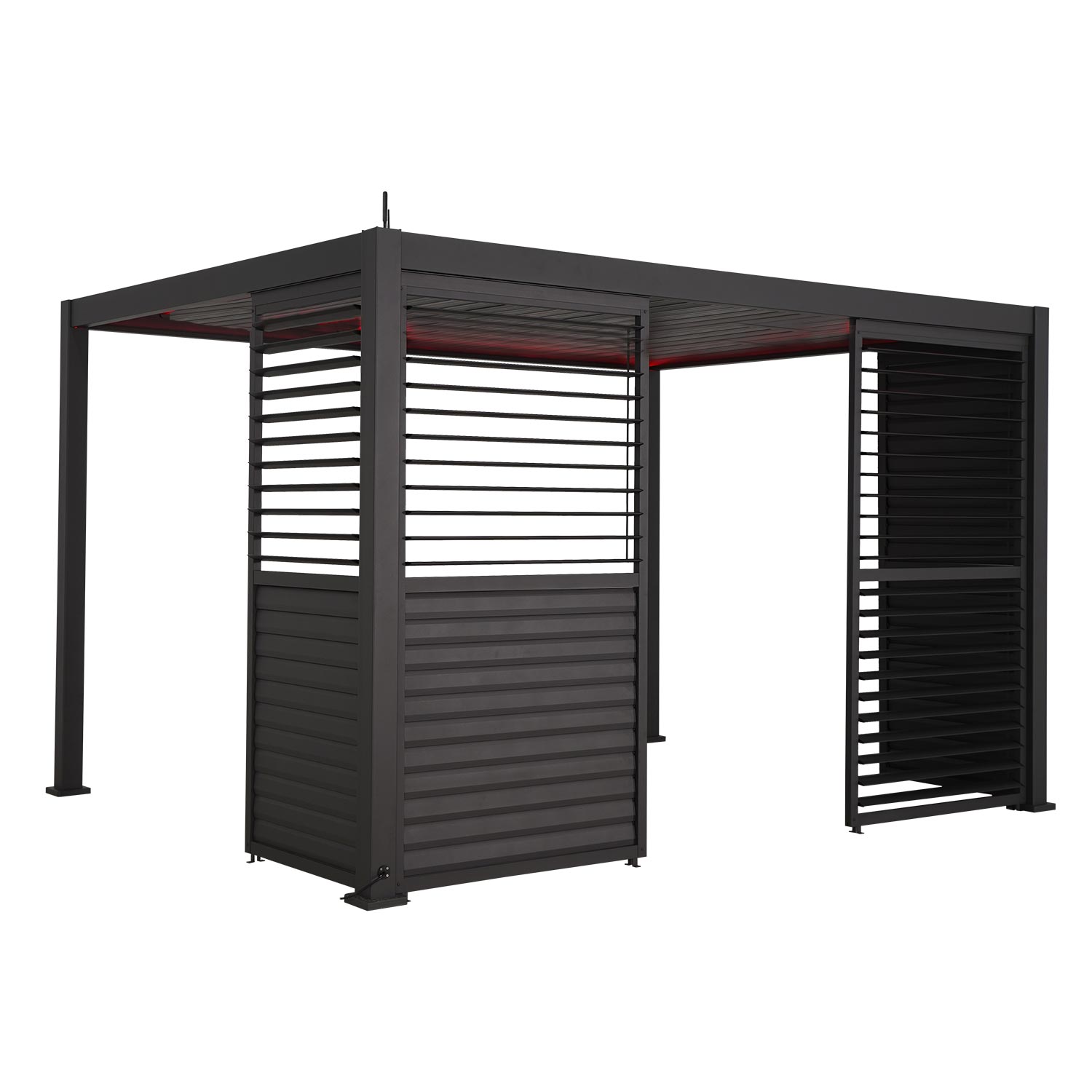 Reguleeritav lamellsein varikatusele MIRADOR-111 3m, tumehall