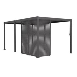 Lamellsein varikatusele MIRADOR-80/88, tumehall