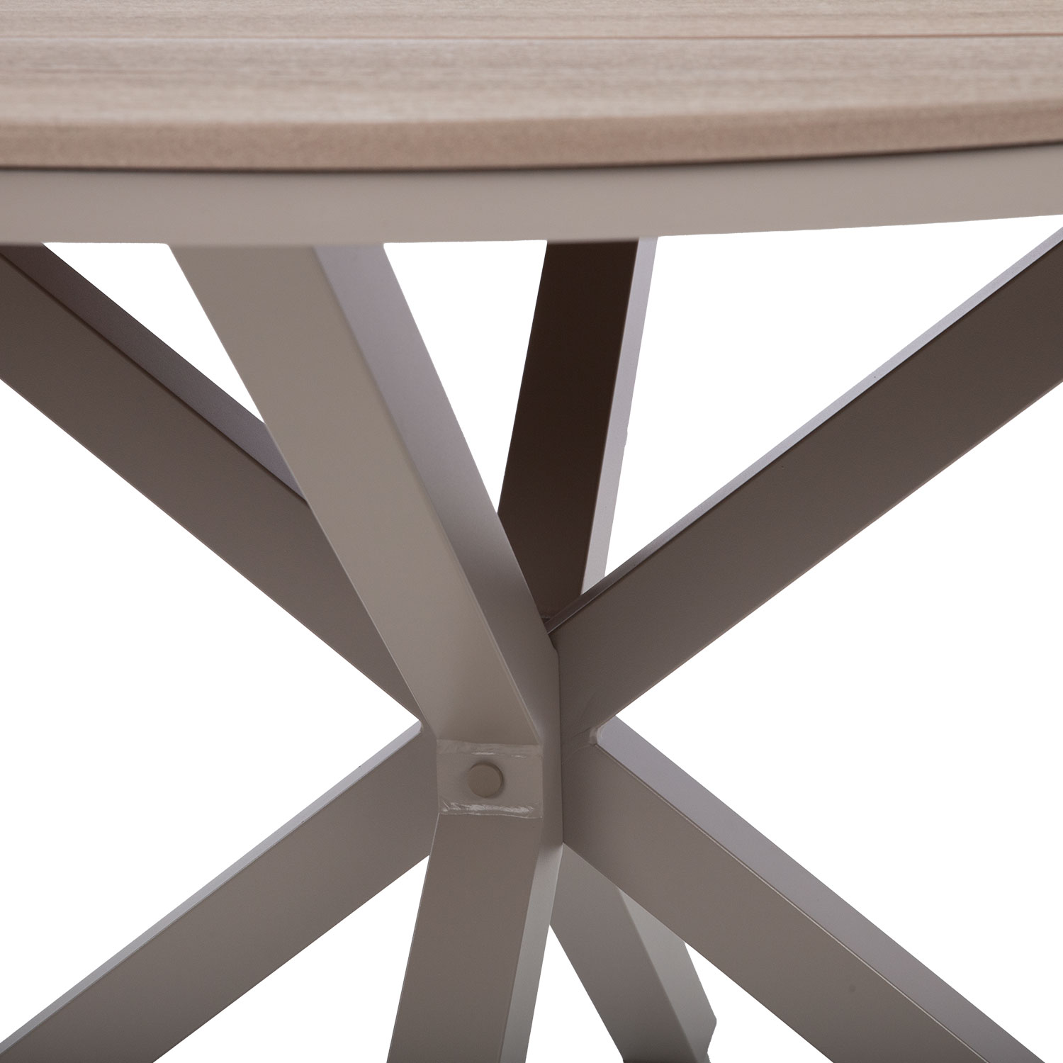 Laud PORTO D110,5xH73cm, beež/hall - Image 2