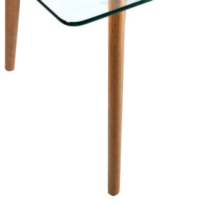 Diivanilaud HELENA 120x60xH45cm, klaas
