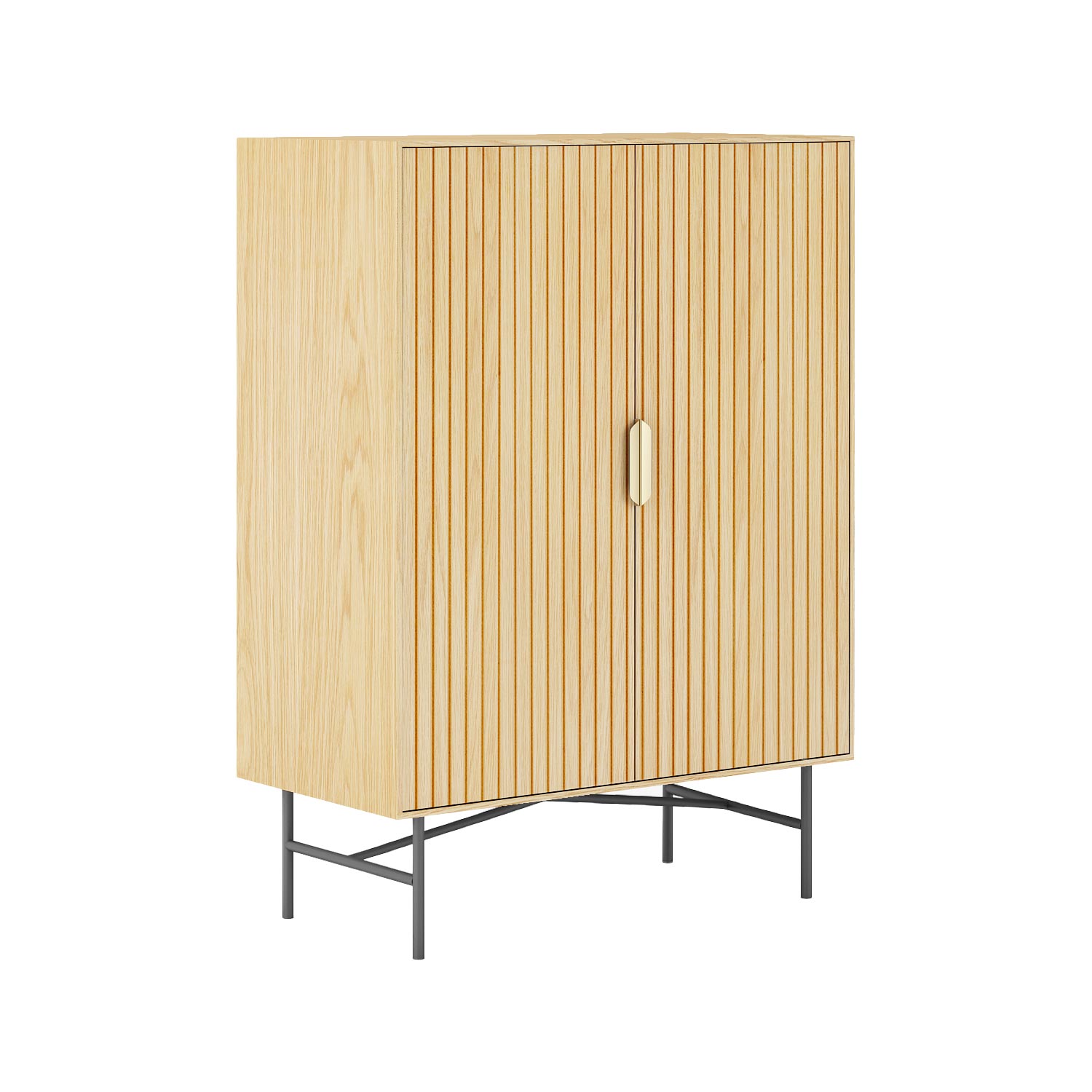 Kapp BASSEL 80x40xH110cm, 3D melamiin