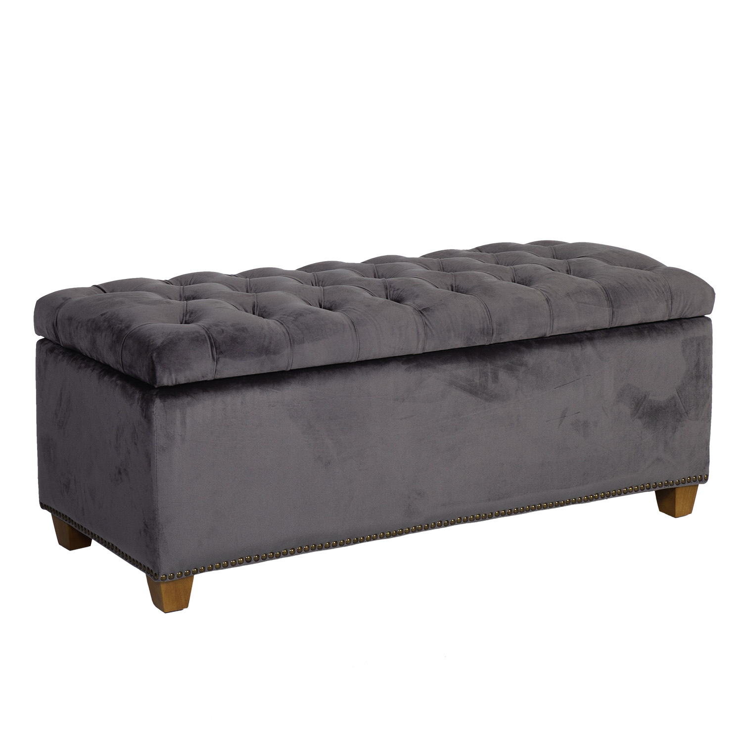 Pink HOLMES VELVET 112x46xH47cm, tumehal - Image 2