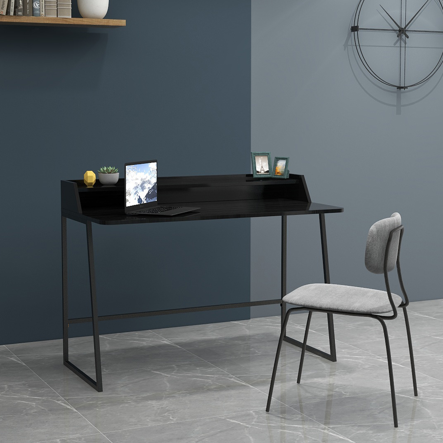 Kirjutuslaud HELENA 120x60xH88cm, must t