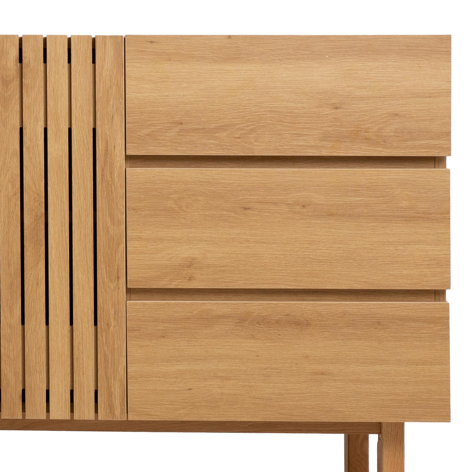 Kummut SUNNY 120x40xH85cm, melamiin tamm - Image 3