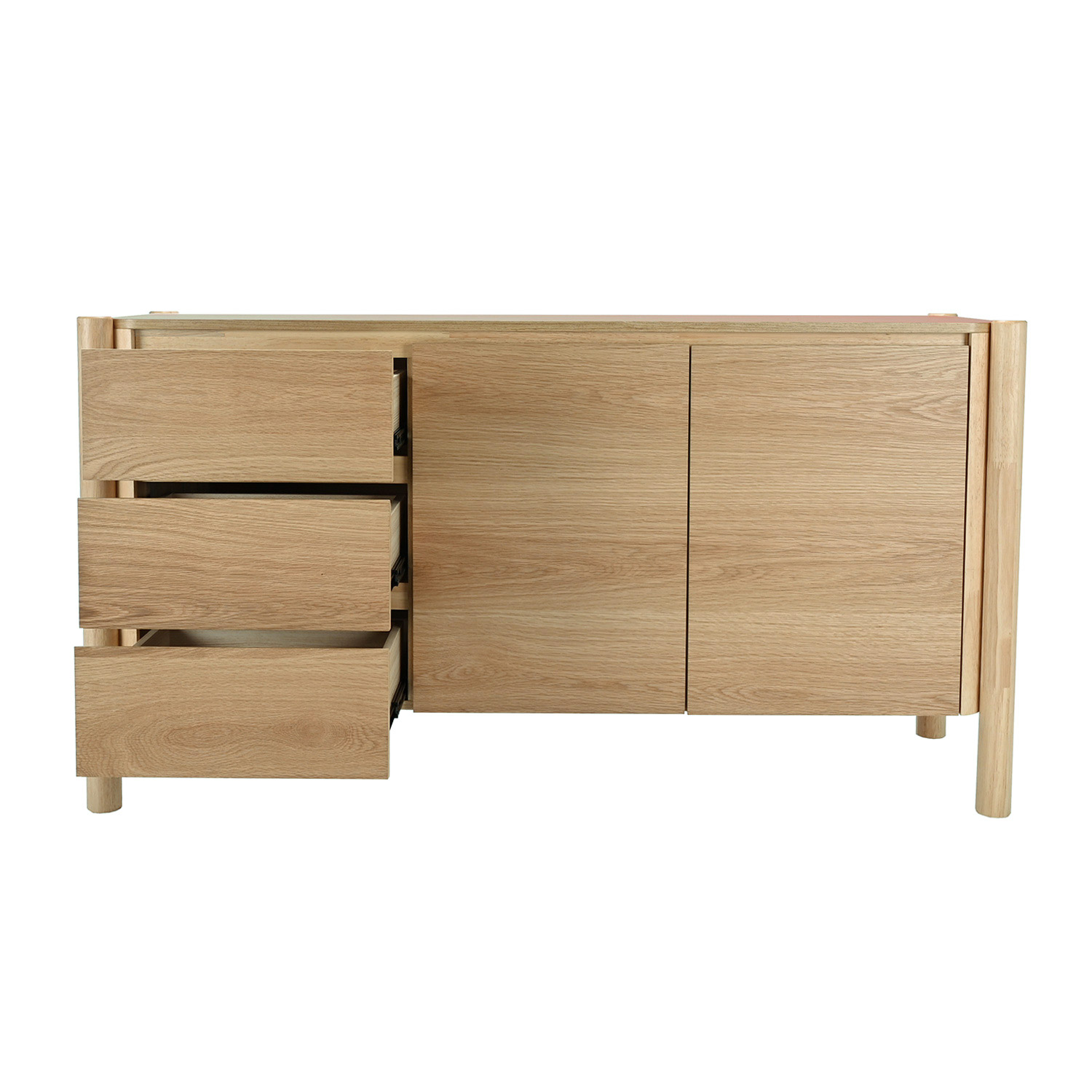 Kummut GARDENIA 143x43xH80,5cm, tamm - Image 3