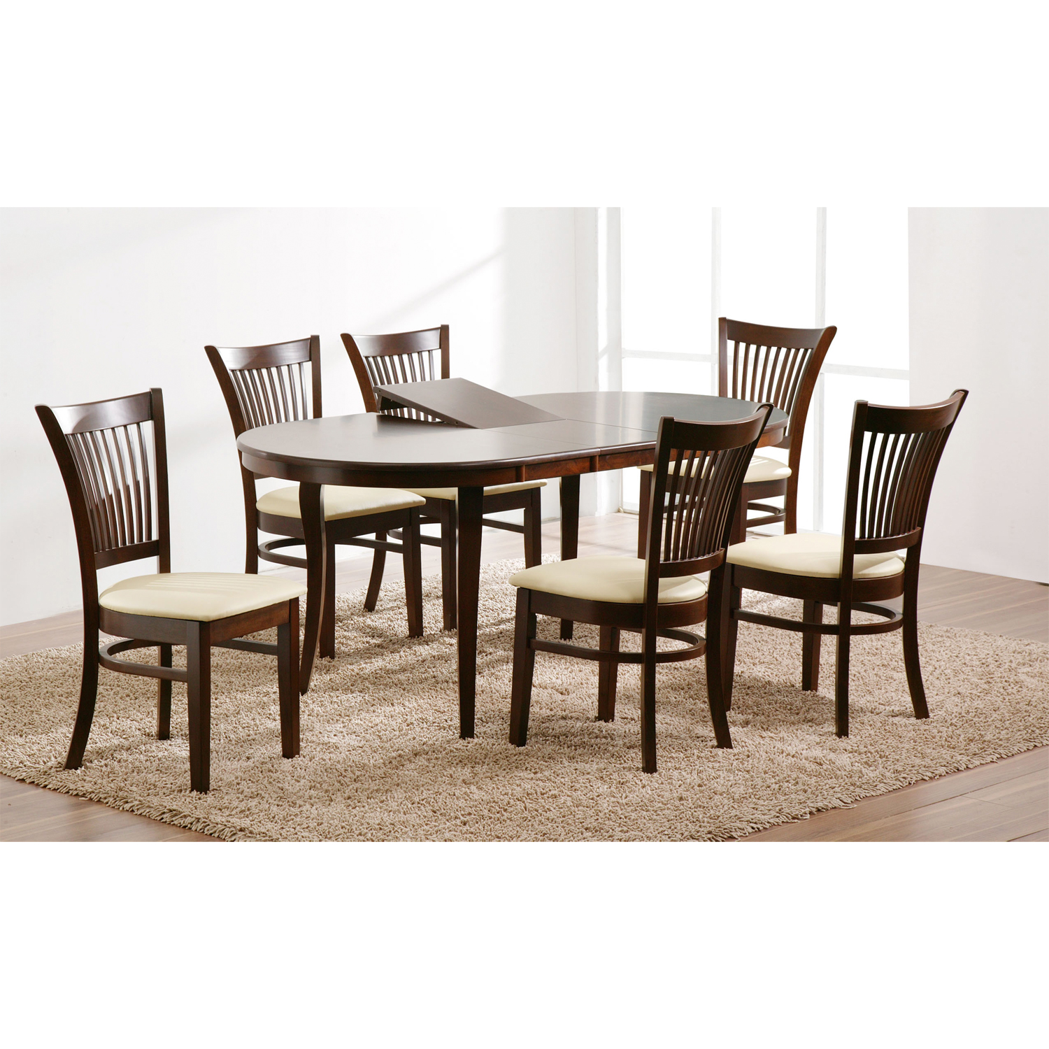 Söögilaud JOY 145/178x90xH74cm, tume päh