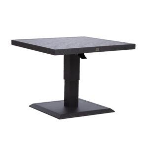 Laud TOMSON 85x85xH52-75cm, tumehall