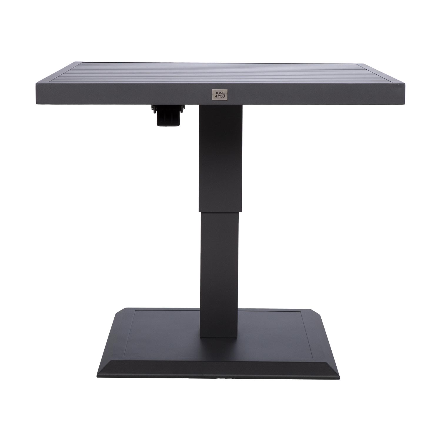 Laud TOMSON 85x85xH52-75cm, tumehall - Image 2