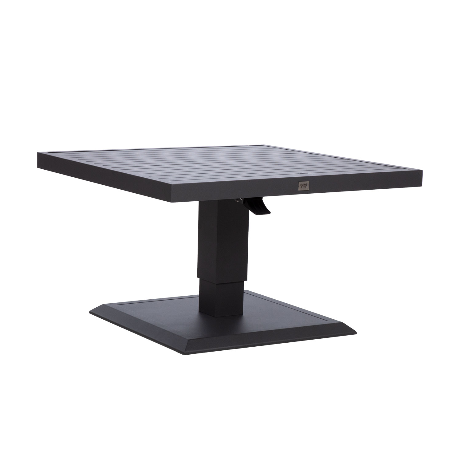 Laud TOMSON 85x85xH52-75cm, tumehall - Image 6