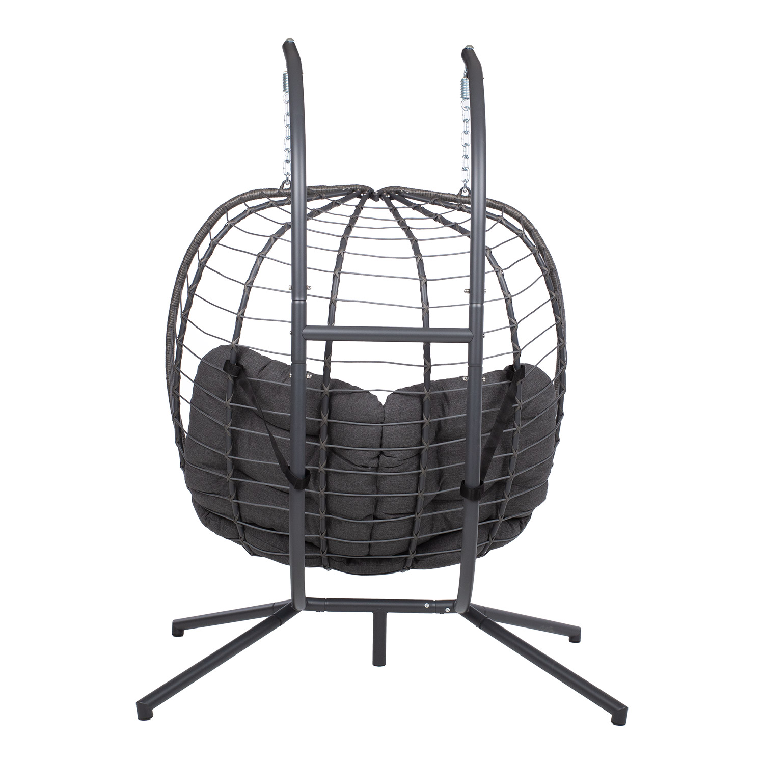 Ripptool FINSE 2-kohaline 142x106xH194cm, tumehall - Image 4