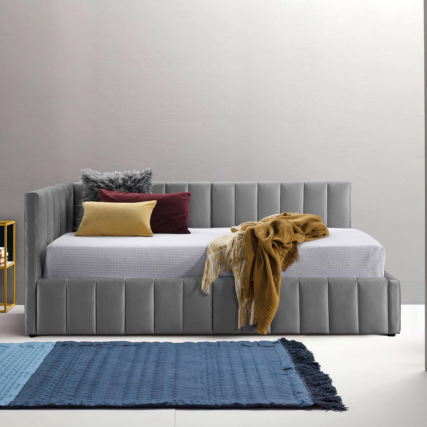 Voodi JASPER 90x200cm, hall - Image 6