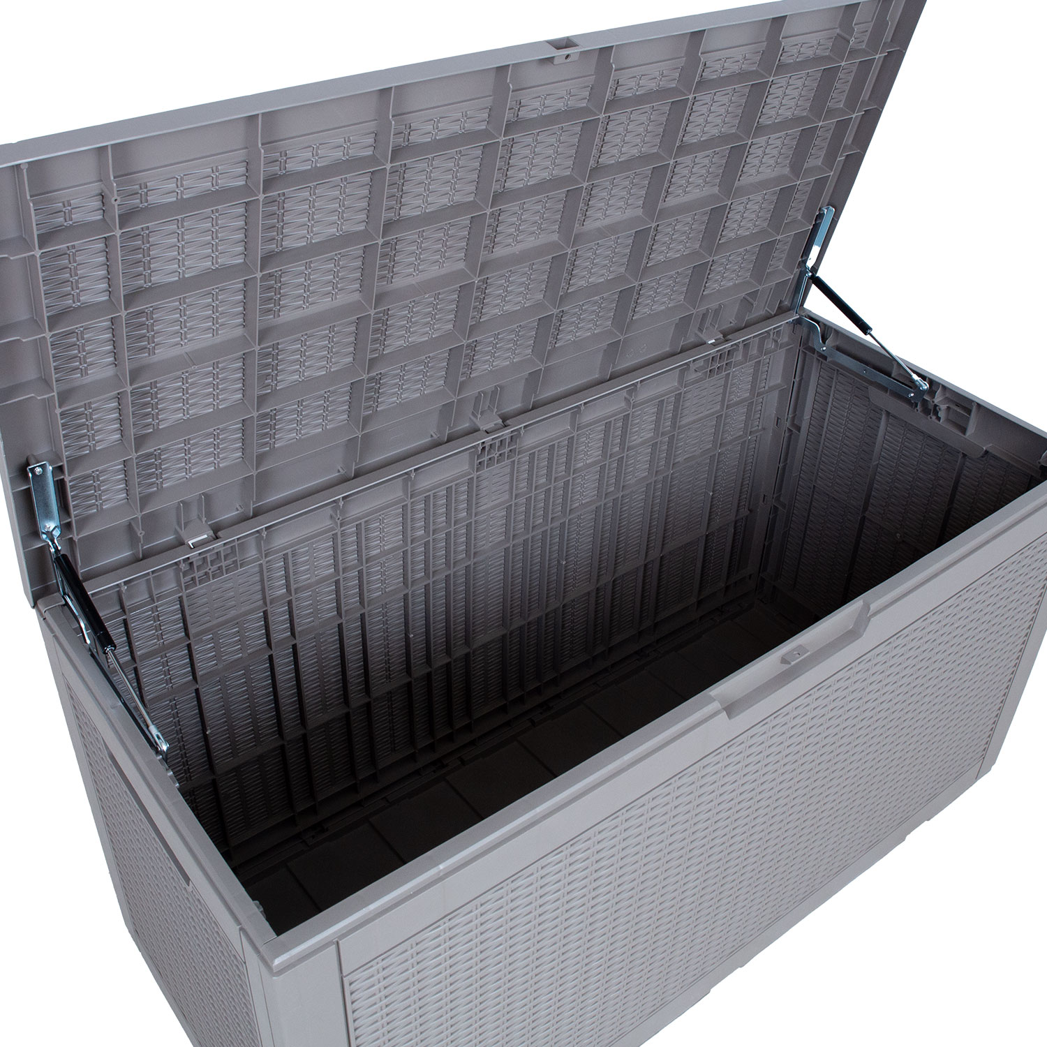 Säilituskast SAYA 122x54,5x63cm/380L, hall plastik - Image 6