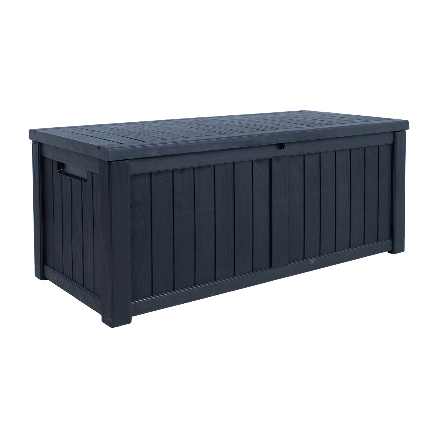 Säilituskast PRAIA 143x67,5x60,5cm/450L, must plastik - Image 2