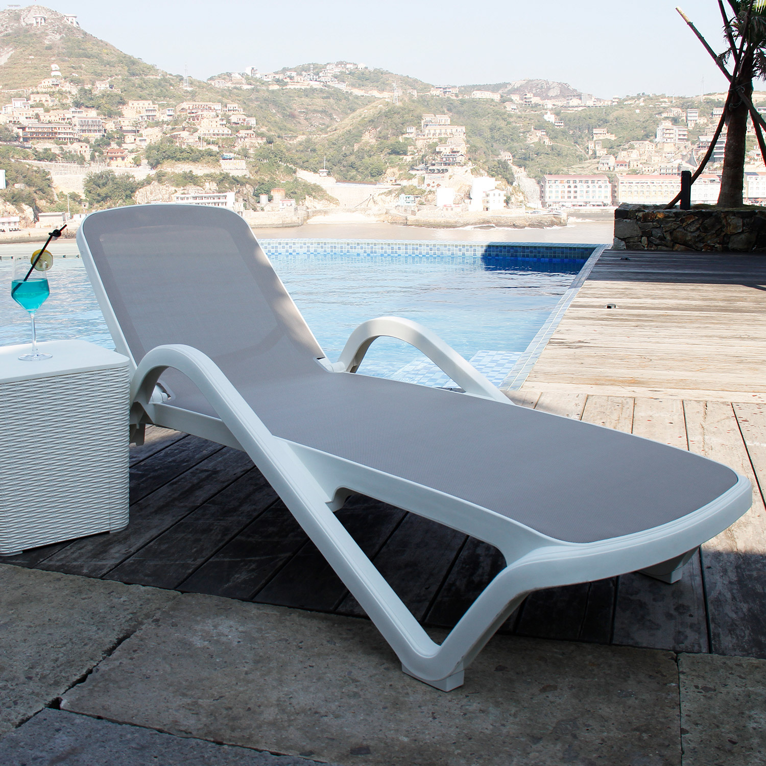 Lamamistool RESORT beež plastik - Image 2