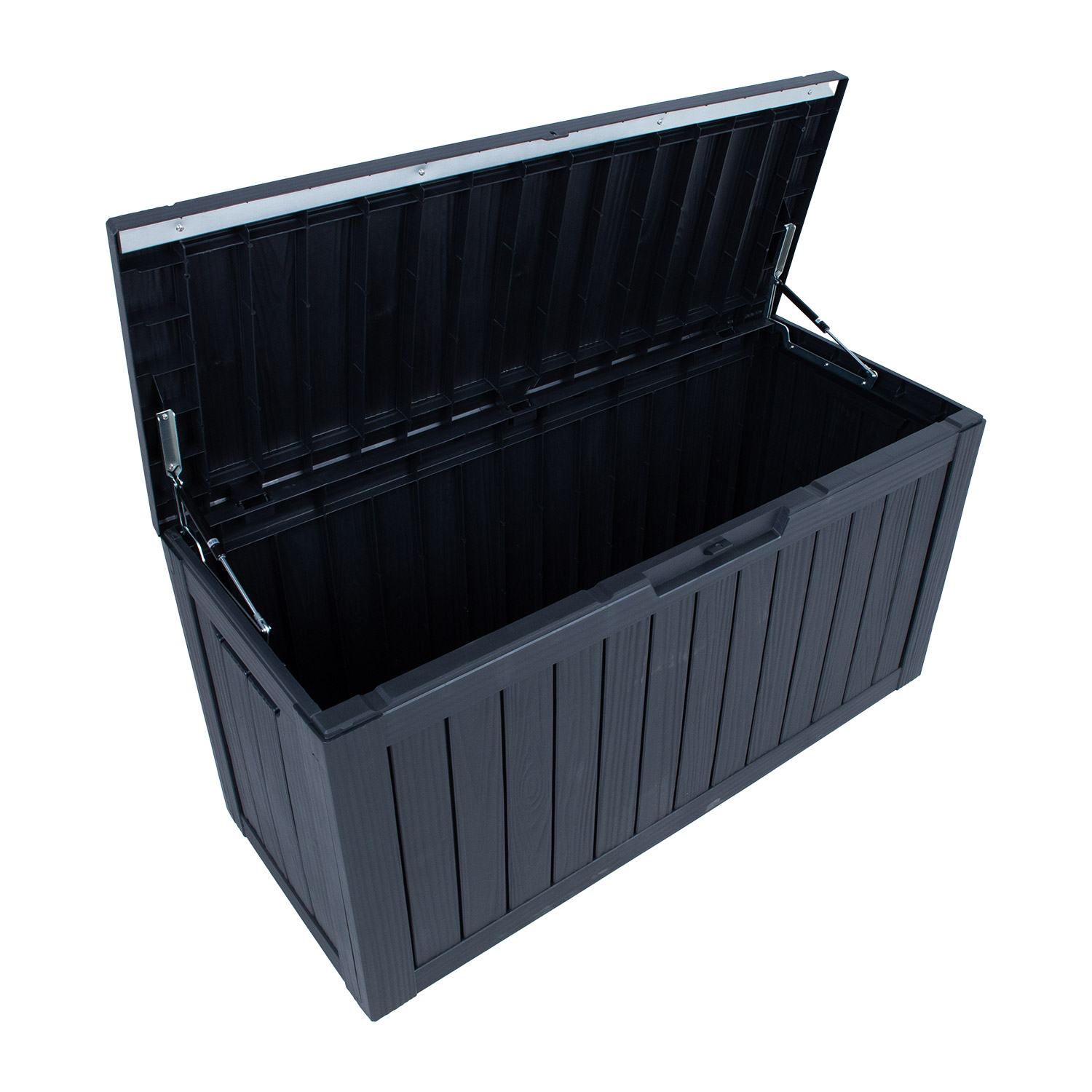 Säilituskast BOMM 117,5x47,5xH59cm/300L, must plastik - Image 5