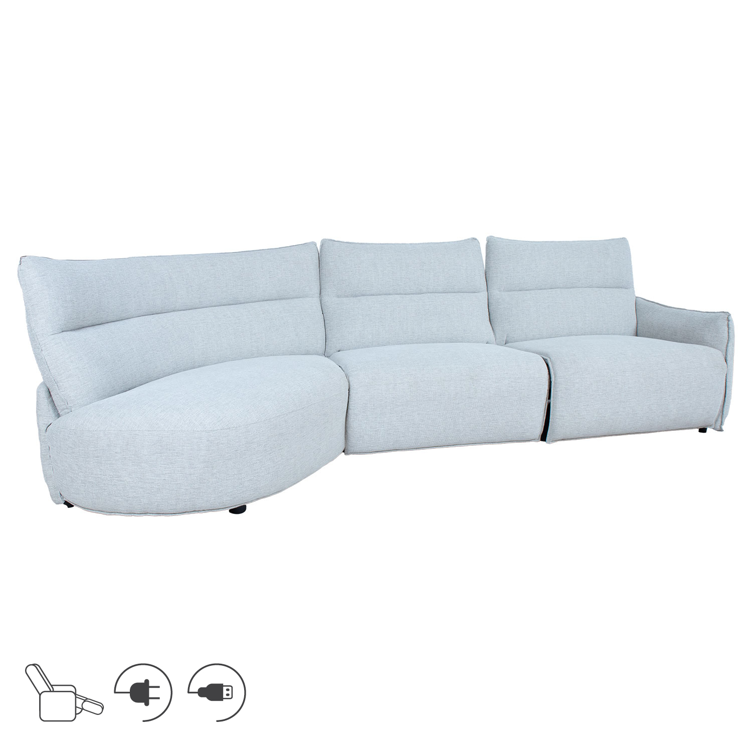 Nurgadiivan CANNES VN_elektriline reclin
