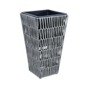 Lillepotiümbris WICKER 28x28xH50cm, hall
