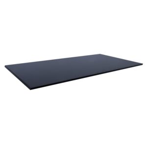 Lauaplaat ERGO 140x80cm, must