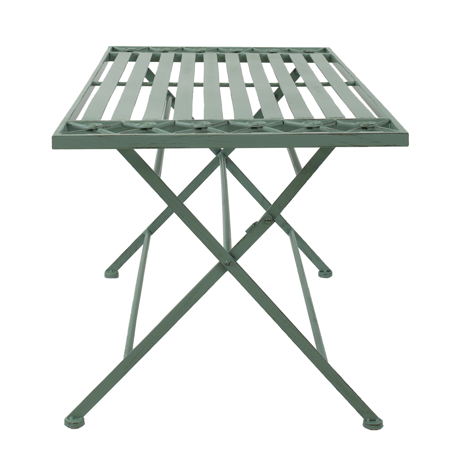 Diivanilaud MINT 100x50xH49cm, antiikroheline metall - Image 4