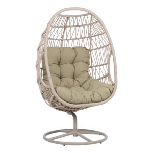 Puhketool CASSIA pöörlev 85x85xH151cm, beež