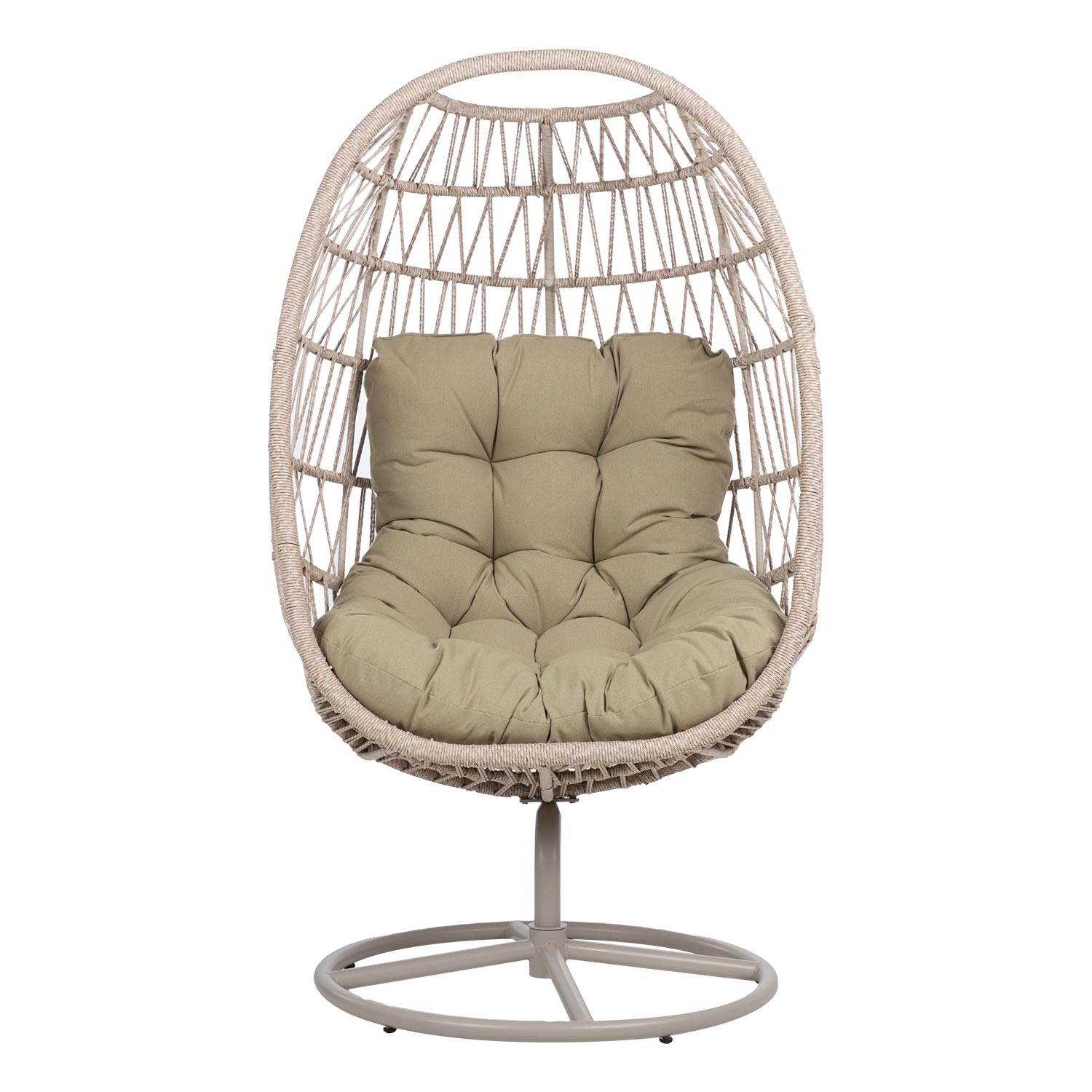 Puhketool CASSIA pöörlev 85x85xH151cm, beež - Image 2
